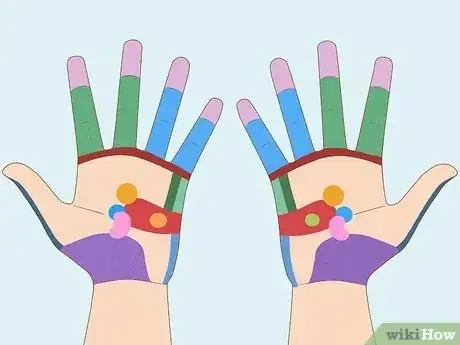 Image titled Read a Hand Reflexology Chart Step 1