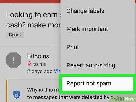 Image titled Stop Emails from Going to Spam on Android Step 6