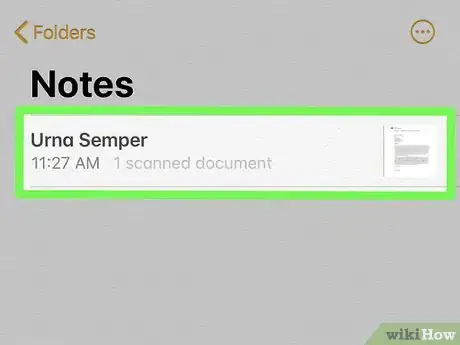 Image titled Convert Notes to PDF Files on an iPhone Step 2