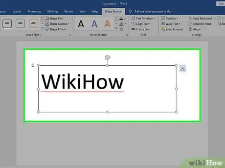 Image titled Write on Pictures in Word Step 5