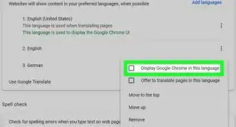 Change the Default Language in Google Chrome