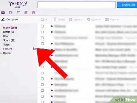 Image titled Create Folders to Organize Messages in Yahoo! Mail Step 2