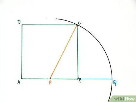 Image titled Construct a Golden Rectangle Step 5