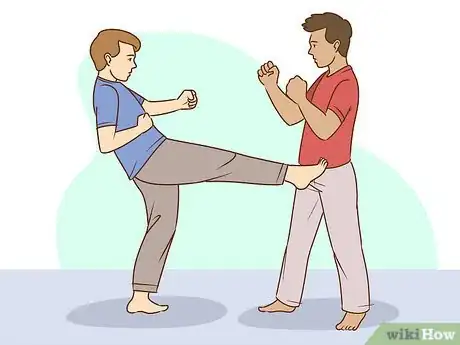 Image titled Use a Front Kick for Self Defense Step 10