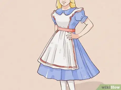 Image titled Dress Like Alice from Alice in Wonderland Step 12