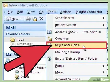 Image titled Create a Rule in Outlook to Forward Mail Step 9