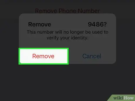 Image titled Change Your iCloud Security Code Verification Number on an iPhone Step 12