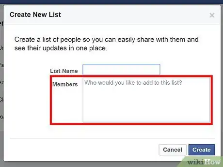 Image titled Create a Privacy List on Facebook Step 13