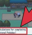 Get the National Pokédex in Pokémon Platinum