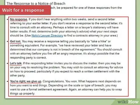 Image titled Write a Breach of Contract Letter Step 14