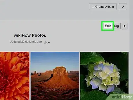 Image titled Move Facebook Photos to a Different Album Step 5