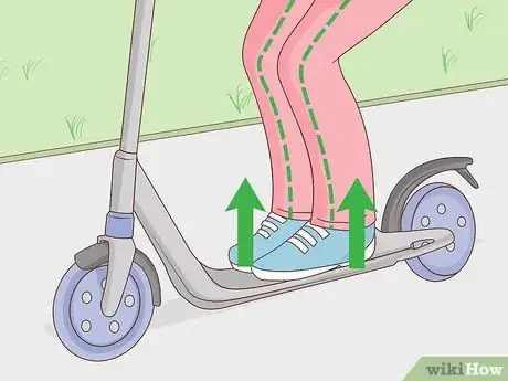 Image titled Do Beginner Kick Scooter Tricks Step 6