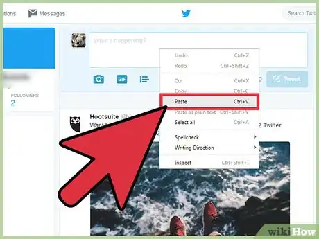 Image titled Post a Link on Twitter Step 15