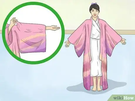 Image titled Wear a Yukata Step 1