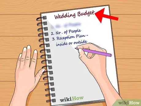 Image titled Plan a Wedding Reception Step 2