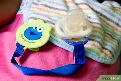 Image titled Get a Baby to Take a Pacifier Instead of Thumb Sucking Step 4