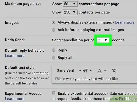 Image titled Recall an Email in Gmail Step 2