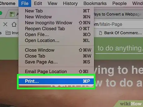Image titled Convert a Webpage to PDF Step 2