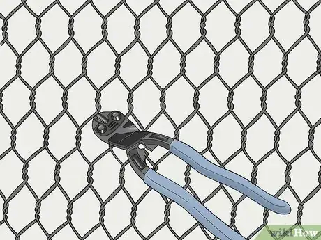 Image titled Cut Chain Link Fence Step 3