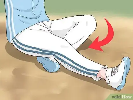 Image titled Perform a Baseball Slide Step 1