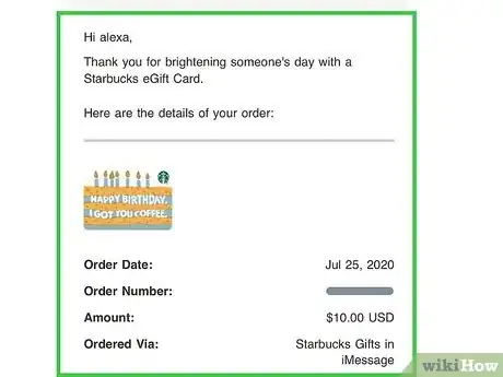 Image titled Send Starbucks Gift Card via Text Step 16