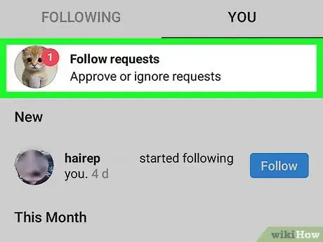 Image titled Approve a Follower Request on Instagram Step 3