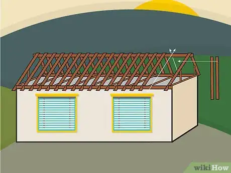 Image titled Build a Gable Roof Step 11