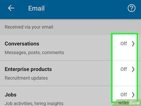 Image titled Stop Getting Emails from LinkedIn Step 6
