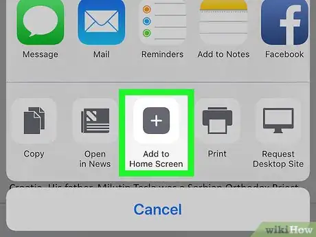 Image titled Create a Desktop Shortcut for Google Docs on iPhone or iPad Step 6