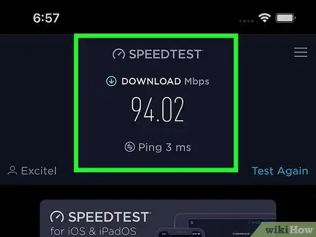 Image titled Check WiFi Speed on iPhone Step 1