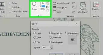 Zoom In or Out of a Microsoft Word Document