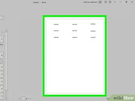 Image titled Print Avery Labels in Microsoft Word on PC or Mac Step 12