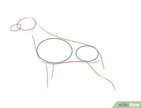 Image titled Draw a Realistic Dog Step 2