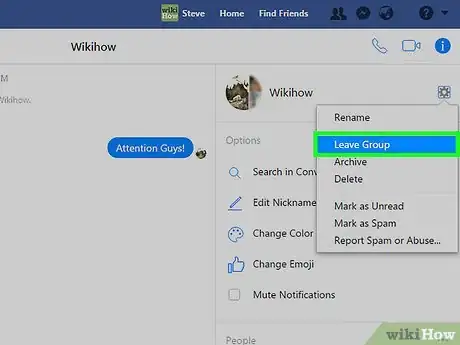 Image titled Leave a Conversation on Facebook Messenger Step 17