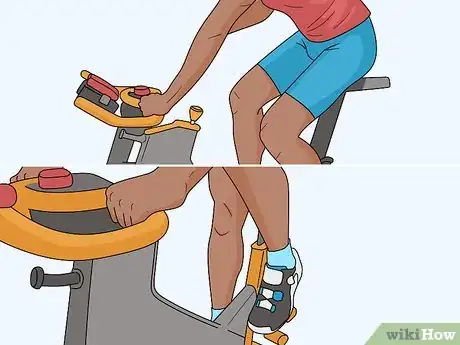 Image titled Adjust Exercise Bike Resistance Step 1