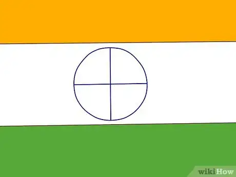 Image titled Draw the Indian Flag Step 6