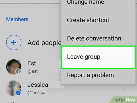 Image titled Leave a Conversation on Facebook Messenger Step 12