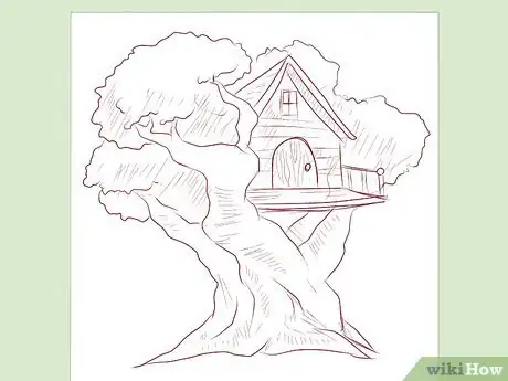 Image titled Draw a Tree House Step 3