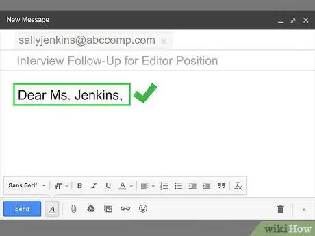 Image titled Write a Follow Up Email for a Job Application Step 21
