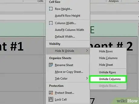 Image titled Unhide Columns in Excel Step 21