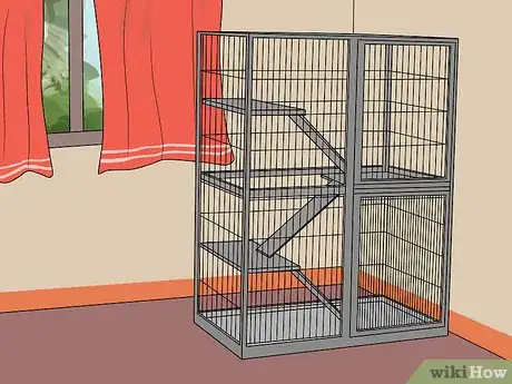 Image titled Set Up a Ferret Cage Step 7