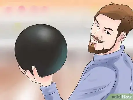 Image titled Spin a Bowling Ball Step 1