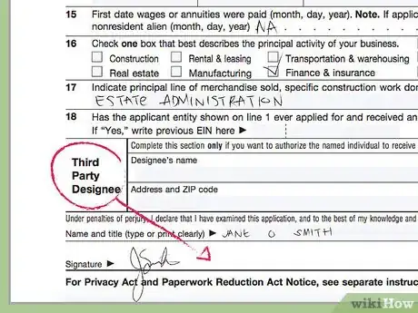 Image titled Obtain a Tax ID Number for an Estate Step 15