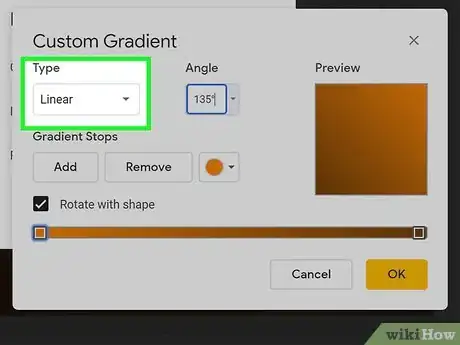 Image titled Create a Gradient in Google Slides Step 8