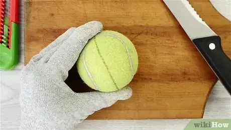 Image titled Cut Tennis Balls Step 7
