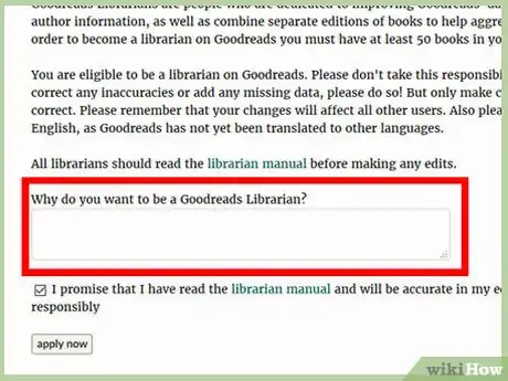 Image titled Become a Goodreads Librarian Step 8