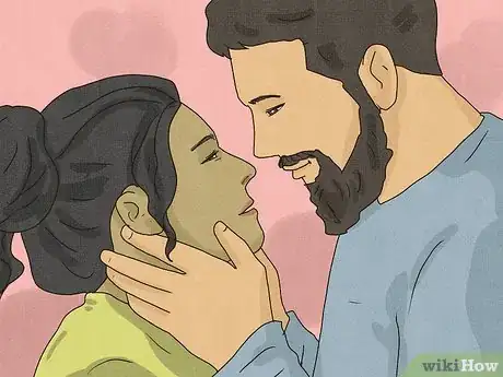 Image titled What Does It Mean when Someone Holds Your Face While Kissing Step 2
