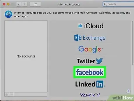 Image titled Add a Facebook Account to a Mac Step 26