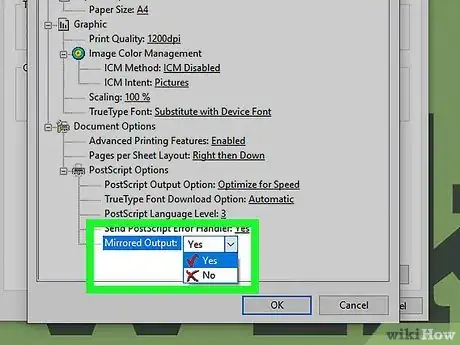 Image titled Print Mirror Image Step 28