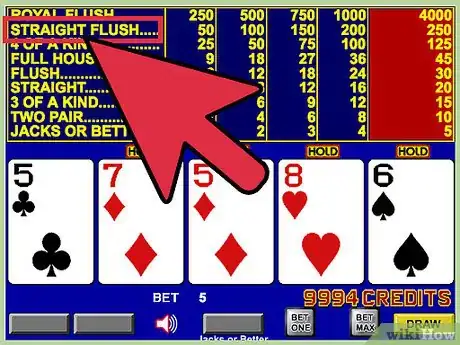 Image titled Play Video Poker Step 15